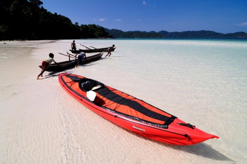 KAJAK SEAWAVE GUMOTEX SeaKayak Set1 - SeaKayak set: + kokpit 1M