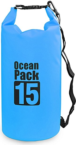 Trockentasche Ocean Pack 15 L - Farbe: Schwarz