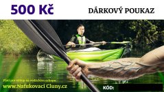 DÁRKOVÝ POUKAZ PRO VODÁKA 500 Kč
