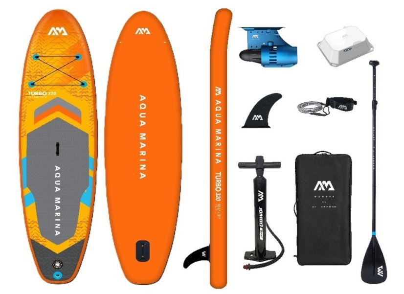 paddleboard s motorom AQUA MARINA GO Turbo 330