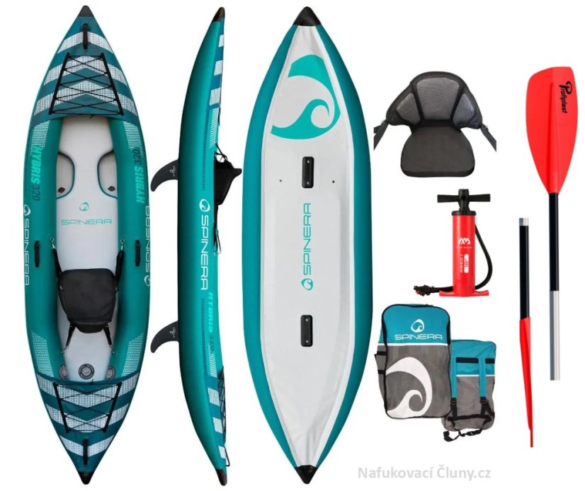 Nafukovací kajak SPINERA Hybris 320 SET