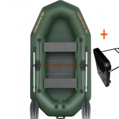 Člun Kolibri K-250 T profi, lamelová podlaha + Držák motoru