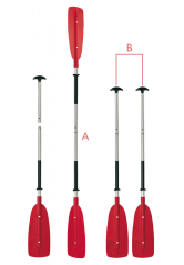 Paddle DPR 107/KIT COMBINATION kayak - canoe