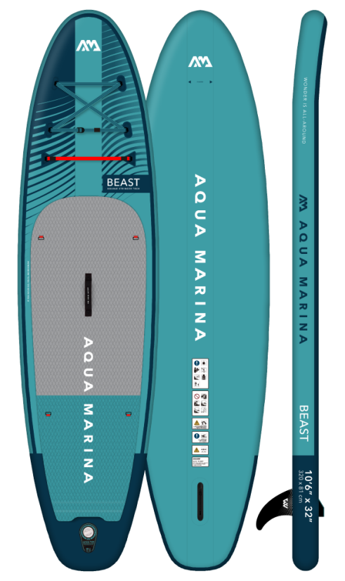 Paddleboard AQUA MARINA BEAST 10'6 Kajak set