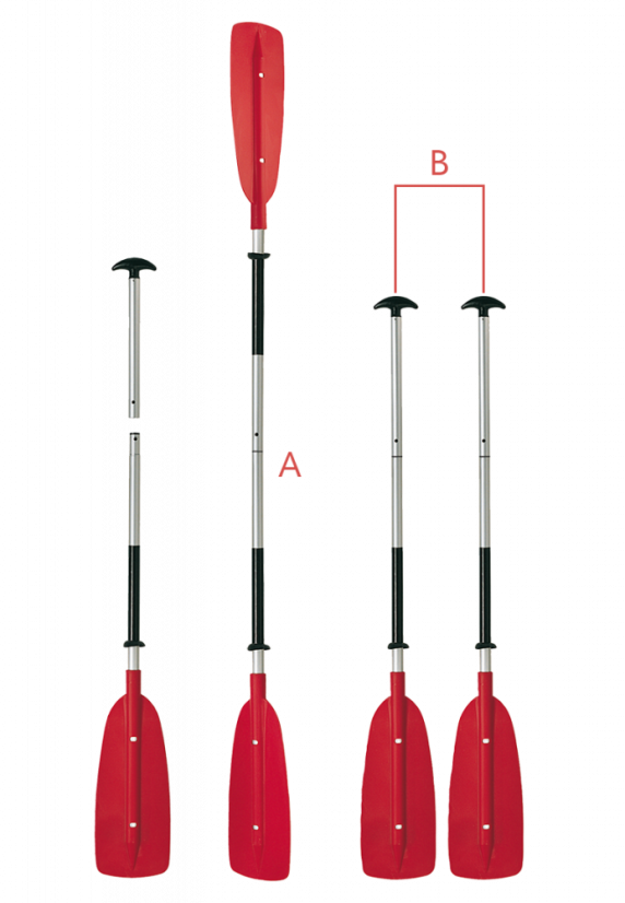 Paddel DPR 107/KIT KOMBINATION Kajak - Kanu