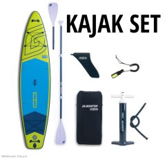 paddleboard GLADIATOR One 11'4'' Lime-Kajak Set