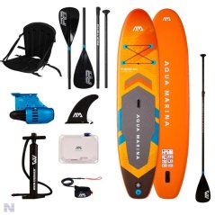 Elektro paddleboard AQUA MARINA GO TURBO 366 Kajak Set