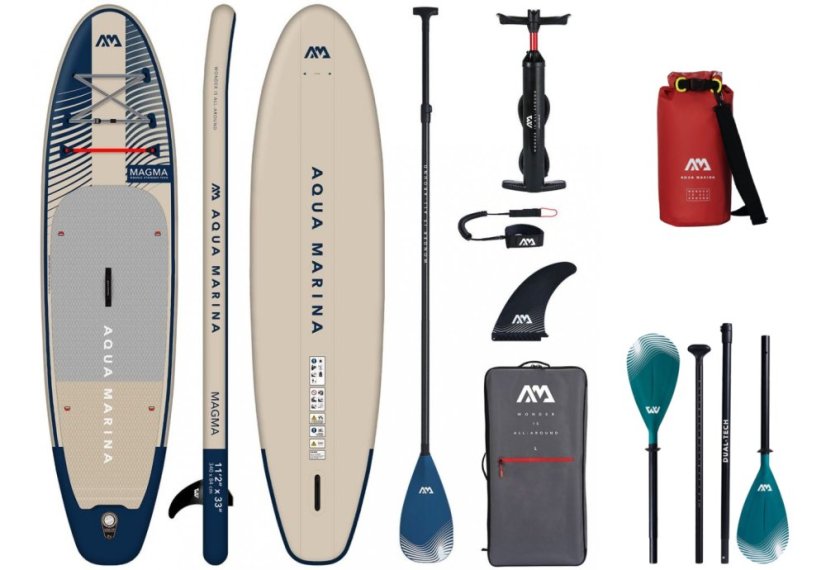 Paddleboard AQUA MARINA Magma 11'2''x33''x6'' kajak set
