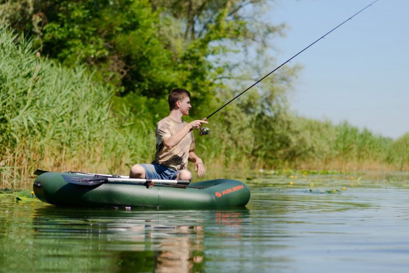 Člun Kolibri K-220 lamelová podlaha - Barva: Šedá