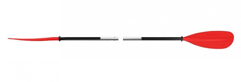 Kajakárske pádlo TNP 702.2 ASYMETRIC - Barva: Černá, Délka pádla K1: 220 cm