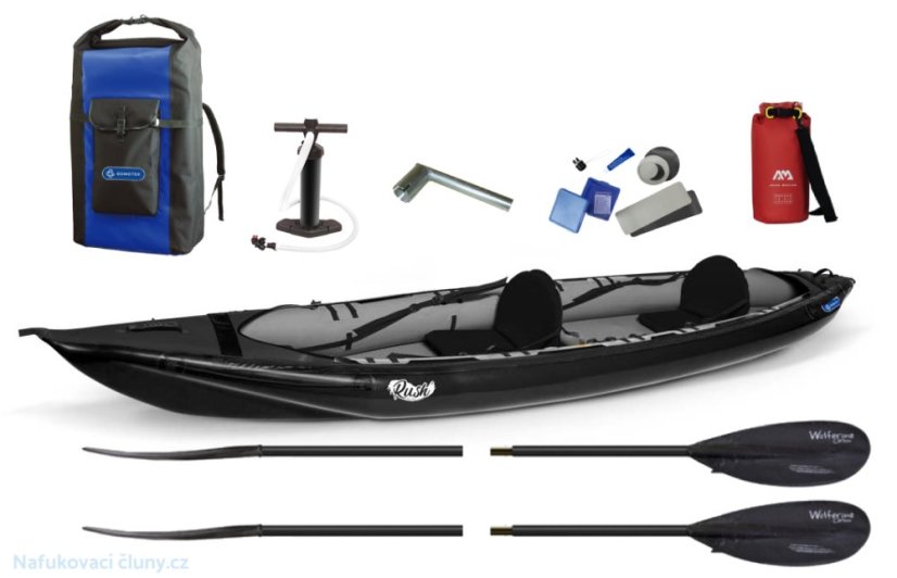 KAJAK RUSH 2 GUMOTEX set 2 carbon