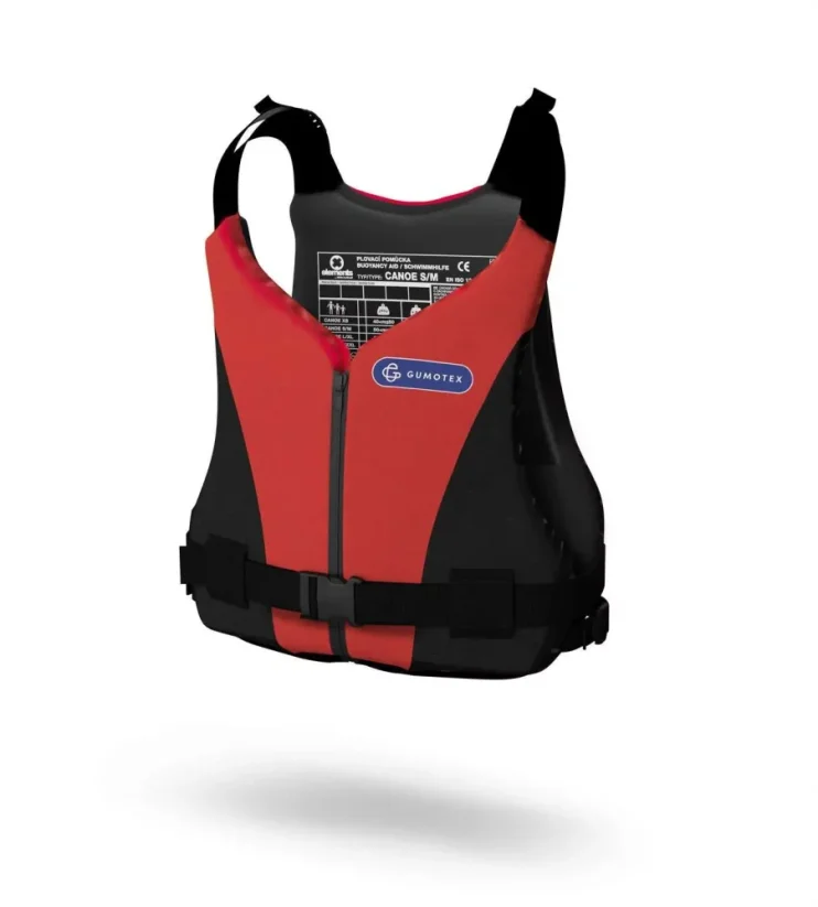 GUMOTEX life jacket - Colour: Red, Life jacket sizes: S/M