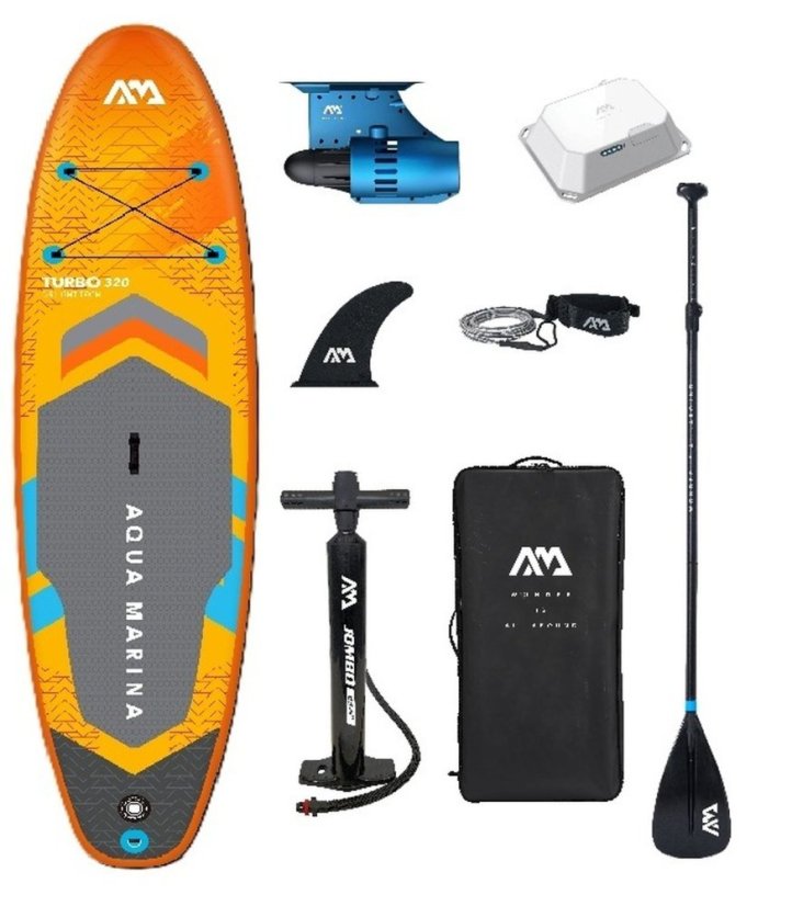 paddleboard s motorom AQUA MARINA GO Turbo 330