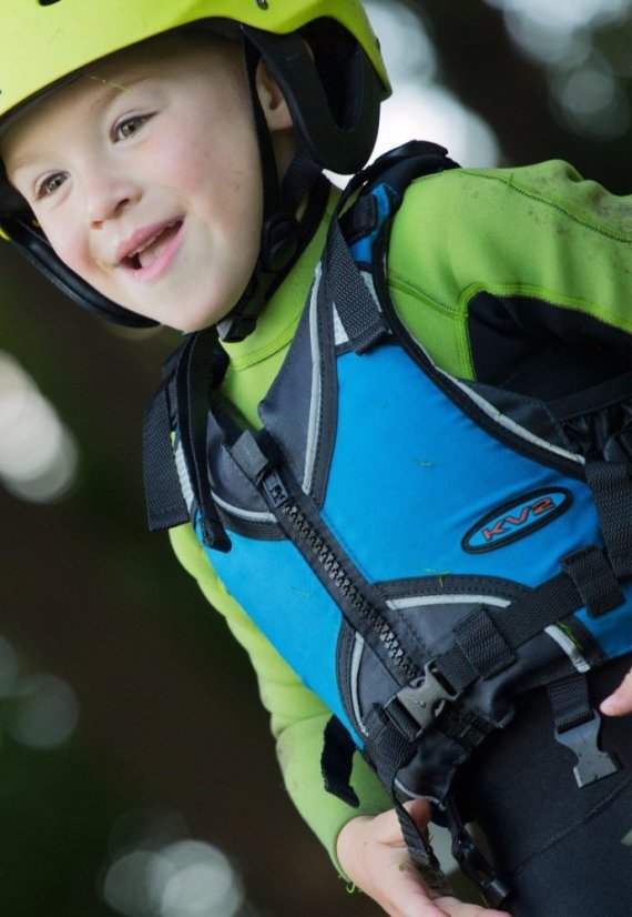 AQUARIUS MQ KID PFD'S red