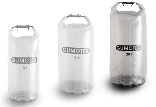 Vodotěsný vak Transparent 20 L