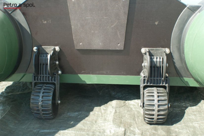 Transportrollen aus Plastik