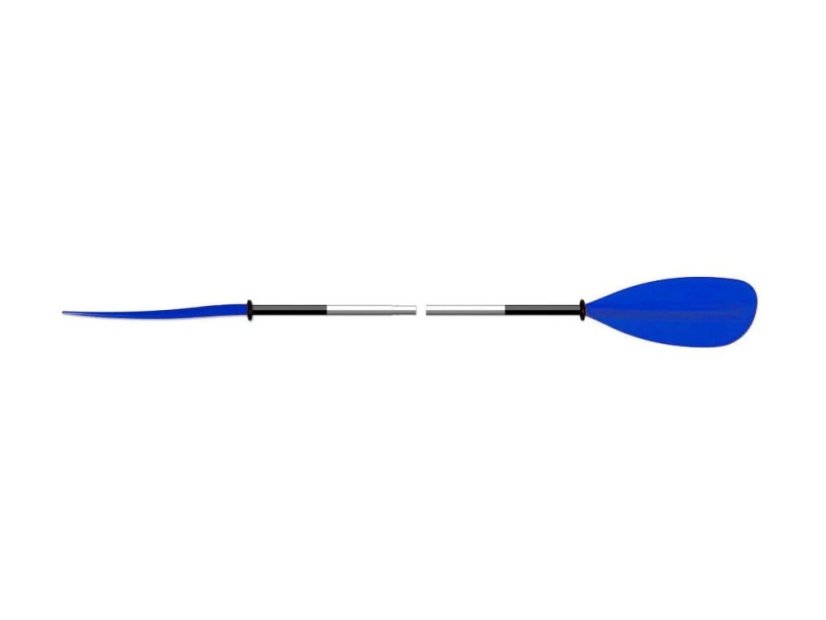 Kajakárske pádlo TNP 702.2 ASYMETRIC - Barva: Černá, Délka pádla K1: 220 cm