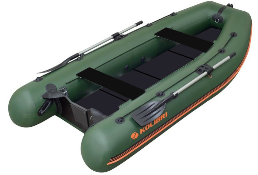 Člun Kolibri KM-330 DL zelený, pevná podlaha
