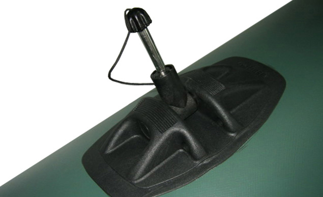 Člun Kolibri KM-260 P šedý, pevná podlaha