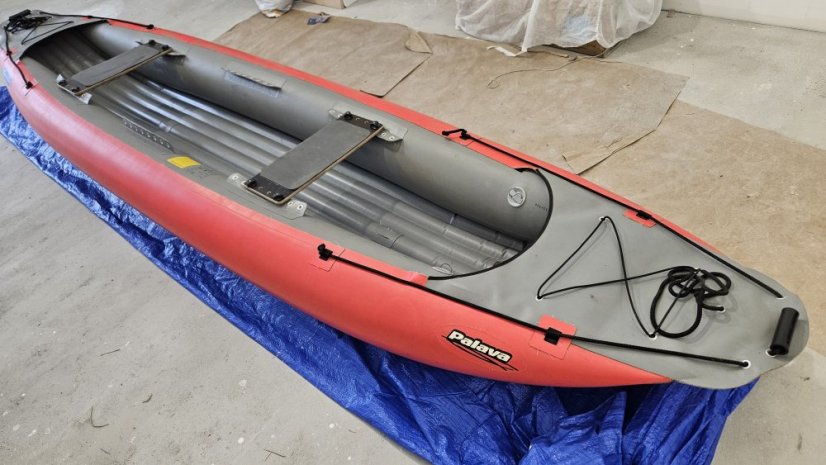 KANOE PALAVA 400 červená bazar GTXH2389G221