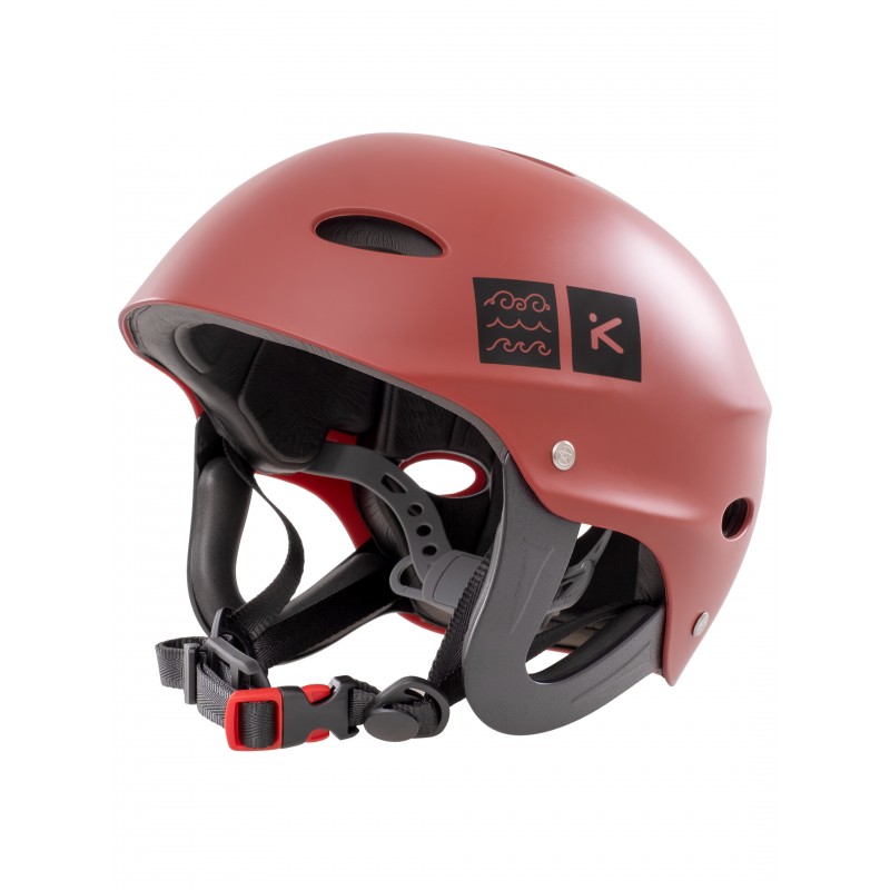Helm HIKO BUCKAROO + V.2 - Farbe: Rot, Größe: XS
