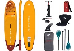 Paddleboard AQUA MARINA Fusion 10'10'' BEFORE SUNSET Kajak Set