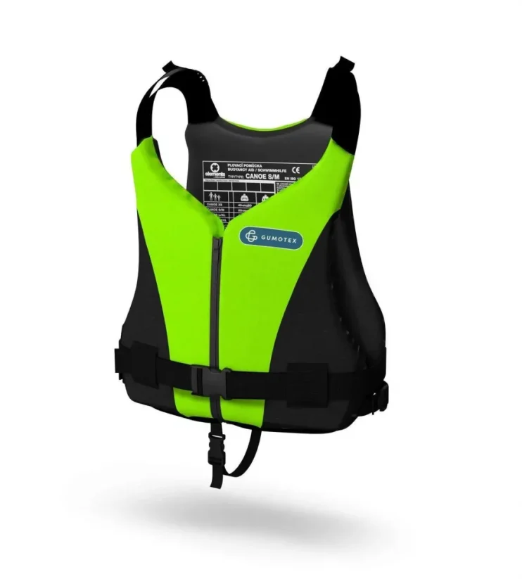 GUMOTEX life jacket - Colour: Green, Life jacket sizes: S/M