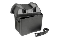 Schránka baterie pro aku/265x175x205mm černá