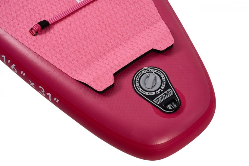 Paddleboard AQUA MARINA Coral Touring 11'6''x31''x6'' RASPBERRY-Rozbaleno