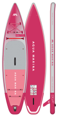 Paddleboard AQUA MARINA Coral Touring 11'6''x31''x6'' RASPBERRY