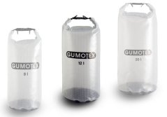 Vodotěsný vak Transparent 12 L