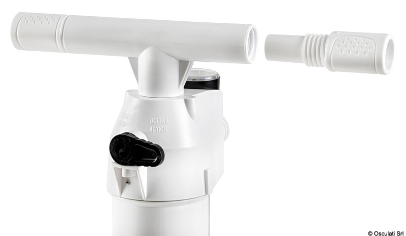 Ruční pumpa Scoprega SUPER-F White s manometrem