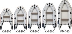Člun Kolibri KM-330 zelený, lamelová podlaha