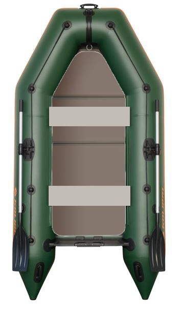 Člun Kolibri KM-300 P zelený, pevná podlaha