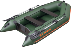 Člun Kolibri KM-300 zelený, lamelová podlaha