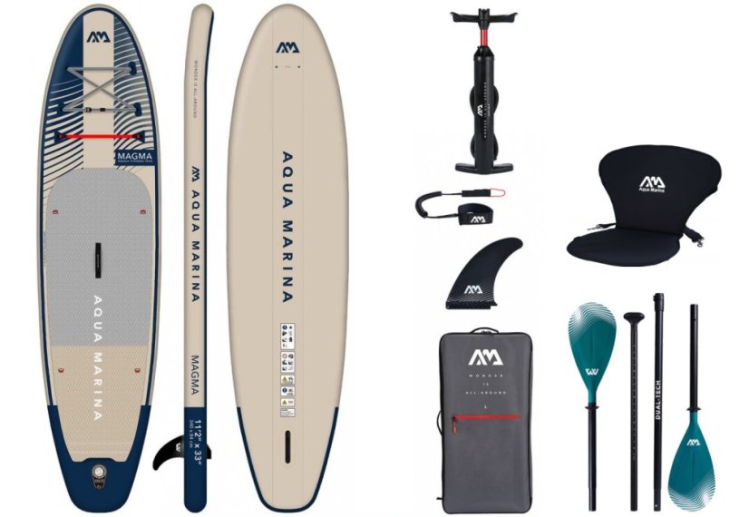 Paddleboard AQUA MARINA Magma 11'2''x33''x6'' kajak set