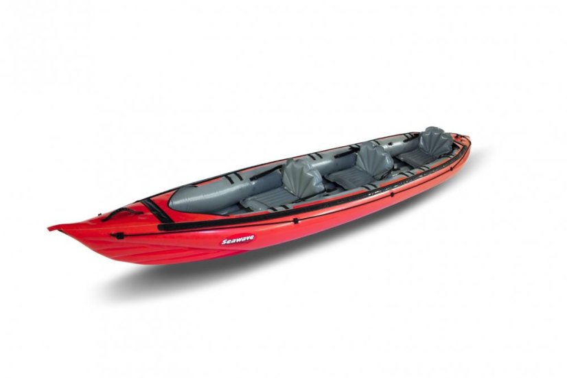 KAJAK SEAWAVE GUMOTEX SeaKayak Set 3-miestny