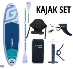 paddleboard GLADIATOR One 10'8'' White Kajak Set
