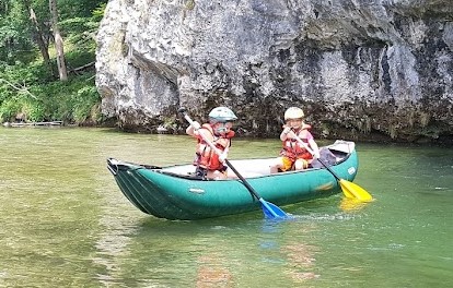CANOE BARAKA GUMOTEX CR foil - Colour: Green