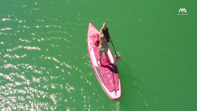 Paddleboard AQUA MARINA Coral Touring 11'6''x31''x6'' RASPBERRY-Rozbaleno