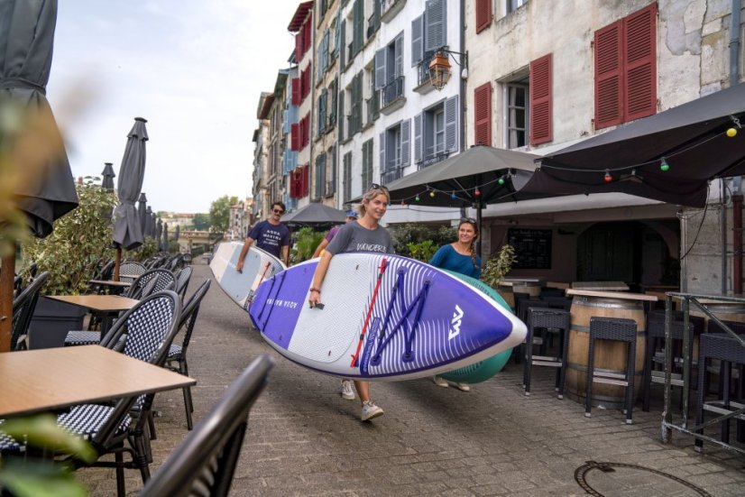 Paddleboard AQUA MARINA Coral Touring 11'6''x31''x6'' NIGHT FADE-Rozbaleno