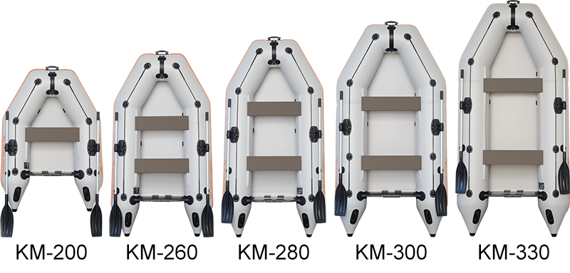 Člun Kolibri KM-330 zelený, lamelová podlaha