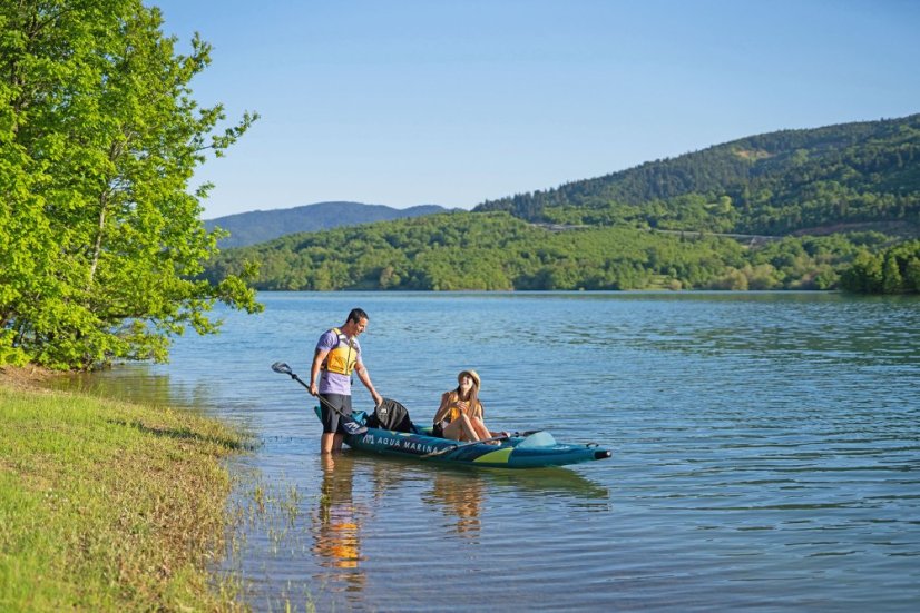 Kajak AQUA MARINA Steam 312 rozbalená - Pádlo v sadě: bez pádla