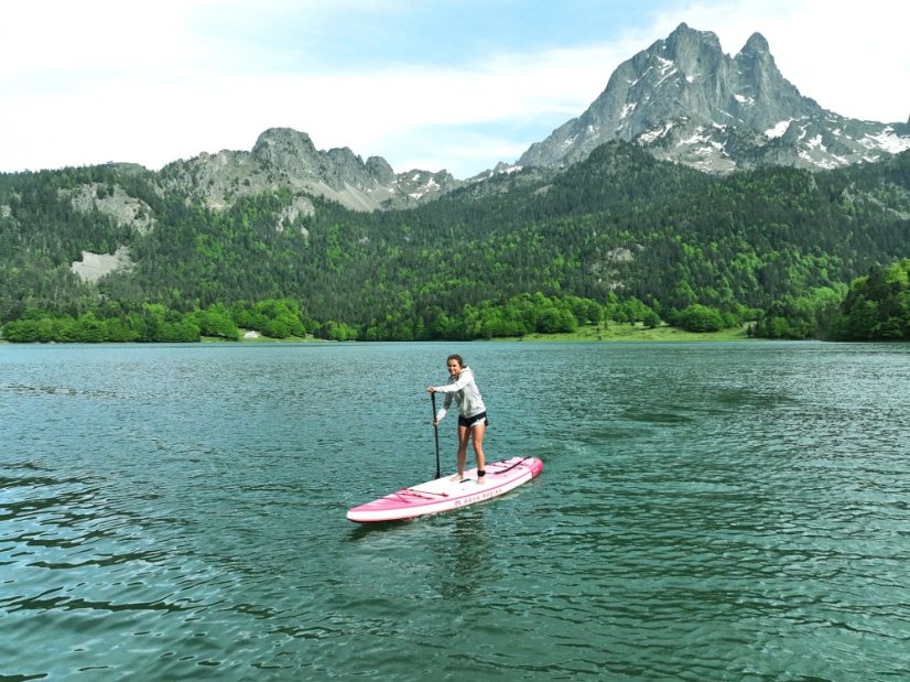 Paddleboard AQUA MARINA Coral Touring 11'6''x31''x6'' RASPBERRY-Rozbaleno