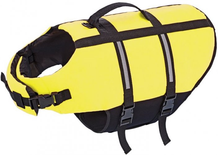 Nobby Elen záchranná plovací vesta pro psa neon L