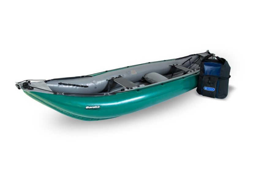 CANOE BARAKA GUMOTEX set Travel - Colour: Green