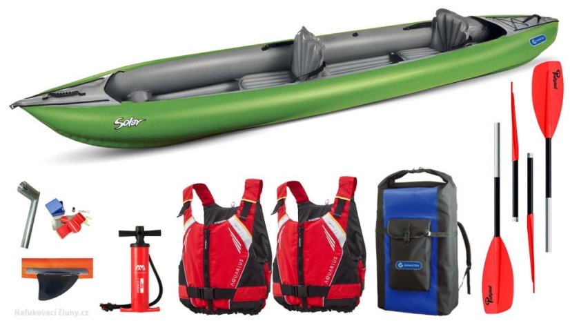 KAJAK SOLAR GUMOTEX výhodný set 2