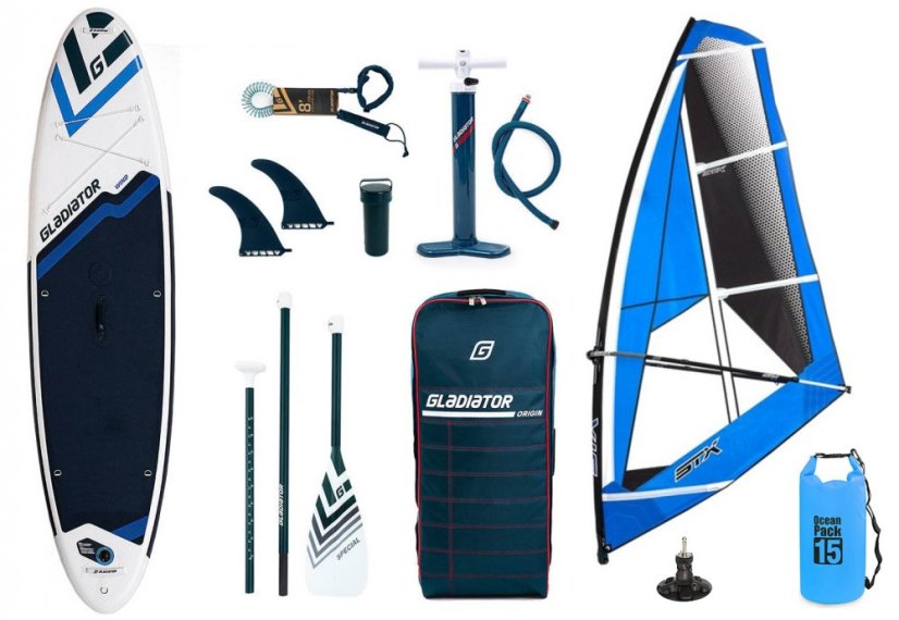 Paddleboard s plachtou GLADIATOR PRO 10'7 WindSUP