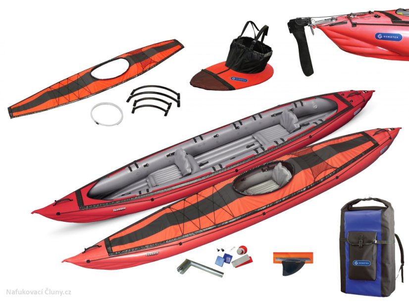KAJAK SEAWAVE GUMOTEX SeaKayak Set1 - SeaKayak set: + kokpit 1M