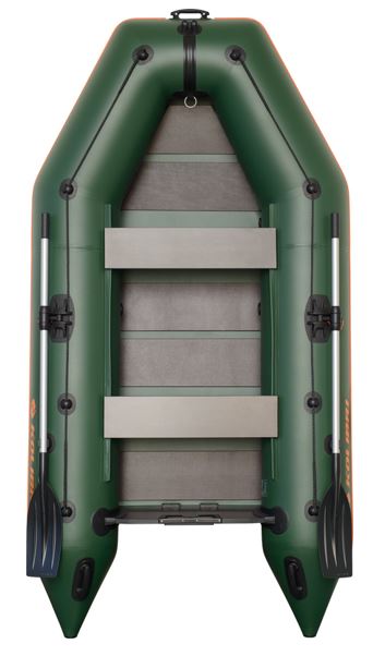 Člun Kolibri KM-300 zelený, lamelová podlaha
